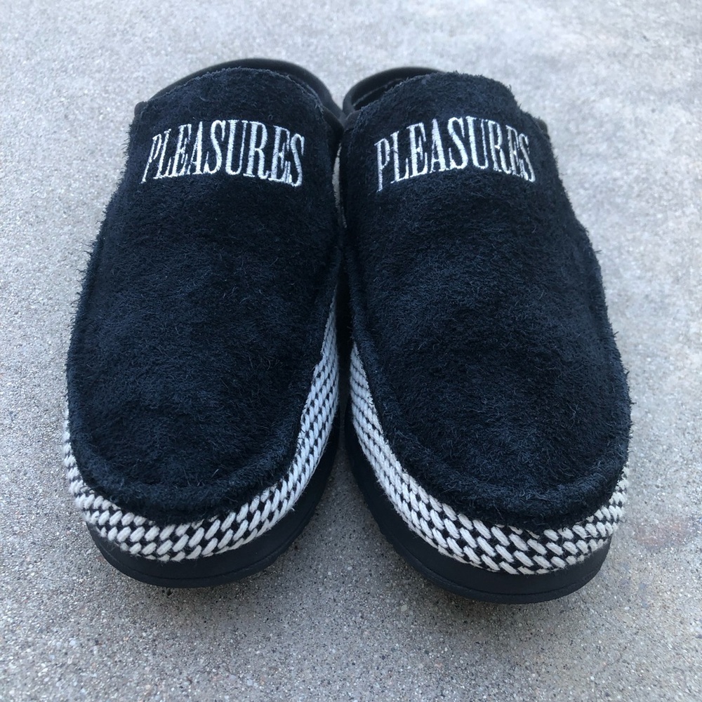 Sperry x Pleasures Moc-Sider Mule Slip On Black Loafers Shoes Size 13M - Picture 3 of 13